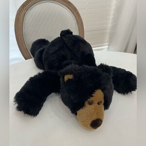 VTG Animal Alley 18” Black Bear Plush Stuffed Animal 2000 MPN 177010001 EUC